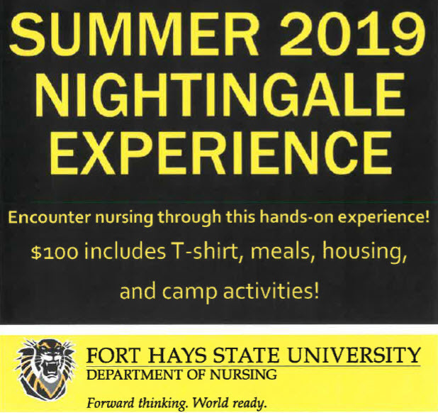 FHSU Summer 2019 Nightingale Experience