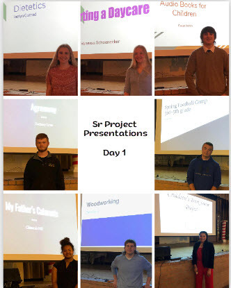 Senior Project Presentations - Day 1