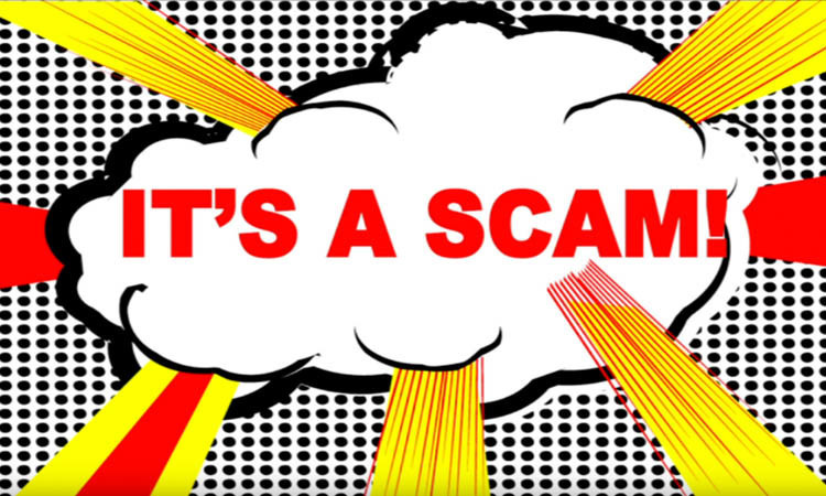Don't fall for scams!